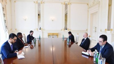 İlham Aliyev, Parlamentolararası Birlik Genel Sekreterini kabul etti