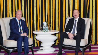 İlham Aliyev Dünya Bankası Genel Müdürü ile görüştü