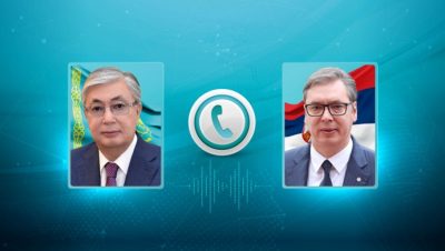 Kassym-Jomart Tokayev, Sırbistan Cumhurbaşkanı ile telefon görüşmesi yaptı