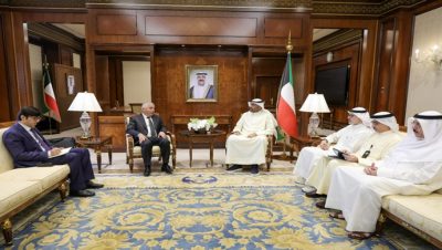 Büyükelçinin Kuveyt Devleti Dışişleri Bakanı ile görüşmesi